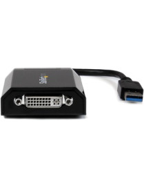 StarTech.com USB 3.0 to DVI External Video Card Multi Monitor Adapter - 2048x1152 - Connect a DVI display through SuperSpeed USB