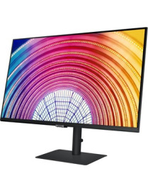 Samsung S24A600NWN 23.8" WQHD LCD Monitor - 16:9 - Black - 24.00" (609.60 mm) Class - In-plane Switching (IPS) Technology - 2560