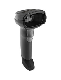 Zebra DS2208-SR Handheld Barcode Scanner with Stand - Cable Connectivity - 30 scan/s - 14.49" (368 mm) Scan Distance - 1D, 2D - 