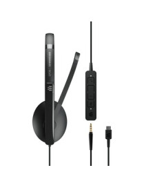 EPOS | SENNHEISER ADAPT 135 USB-C II Headset - Mono - USB Type C, Mini-phone (3.5mm) - Wired - On-ear - Monaural - 7.6 ft Cable 