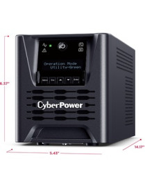 Cyber Power CyberPower Smart App Sinewave 750VA Mini-tower UPS - Mini-tower - AVR - 8 Hour Recharge - 3.30 Minute Stand-by - 120