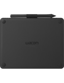 Wacom Intuos Wireless Graphics Drawing Tablet for Mac, PC, Chromebook & Android (small) with Software Included - Black - Graphic