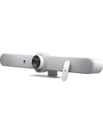 Logitech Video Conferencing Camera - 30 fps - White - USB 3.0 - 3840 x 2160 Video - 3x Digital Zoom - Microphone - Wireless LAN 