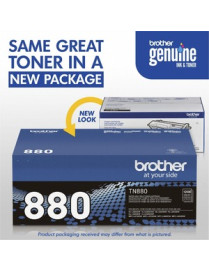 Brother TN880 Original Toner Cartridge - Laser - Super High Yield - 12000 Pages - Black - 1 Each