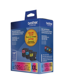 Brother Innobella LC1053PKS Original Ink Cartridge - Inkjet - High Yield - 1200 Pages Cyan, 1200 Pages Magenta, 1200 Pages Yello