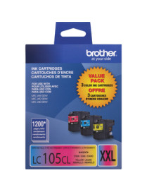 Brother Innobella LC1053PKS Original Ink Cartridge - Inkjet - High Yield - 1200 Pages Cyan, 1200 Pages Magenta, 1200 Pages Yello