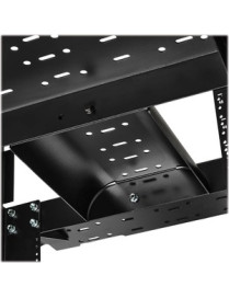 Tripp Lite SmartRack 45U Heavy-Duty 2-Post Open Frame Rack, 12-Inch Deep - For Networking, Switch, PDU, Patch Panel, Server, UPS