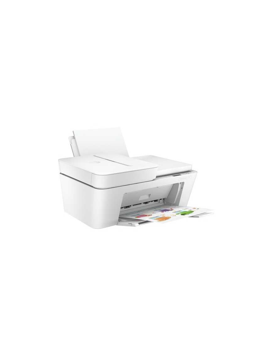 HP Inc. HP Deskjet 4132e Wireless Inkjet Multifunction Printer - Color - White - Copier/Fax/Printer/Scanner - 20 ppm Mono/16 ppm