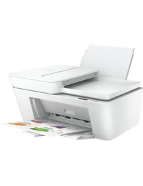 HP Inc. HP Deskjet 4132e Wireless Inkjet Multifunction Printer - Color - White - Copier/Fax/Printer/Scanner - 20 ppm Mono/16 ppm