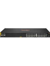 Hpe Aruba 6000 24G Class4 PoE 4SFP 370W Switch - 24 Ports - Manageable - Gigabit Ethernet - 10/100/1000Base-T, 1000Base-X - 3 La