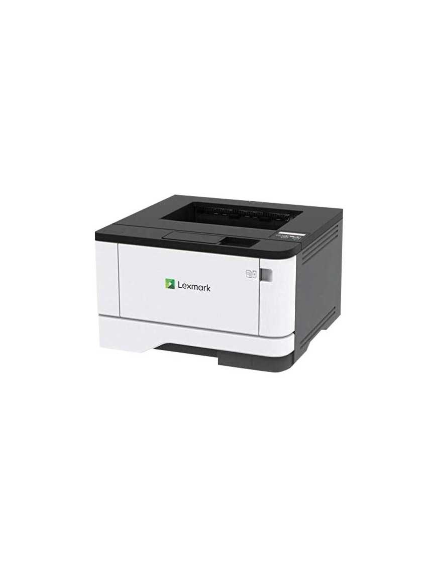 Lexmark MS331DN Desktop Laser Printer - Monochrome - 40 ppm Mono - 2400 dpi Print - Automatic Duplex Print - 100 Sheets Input - 