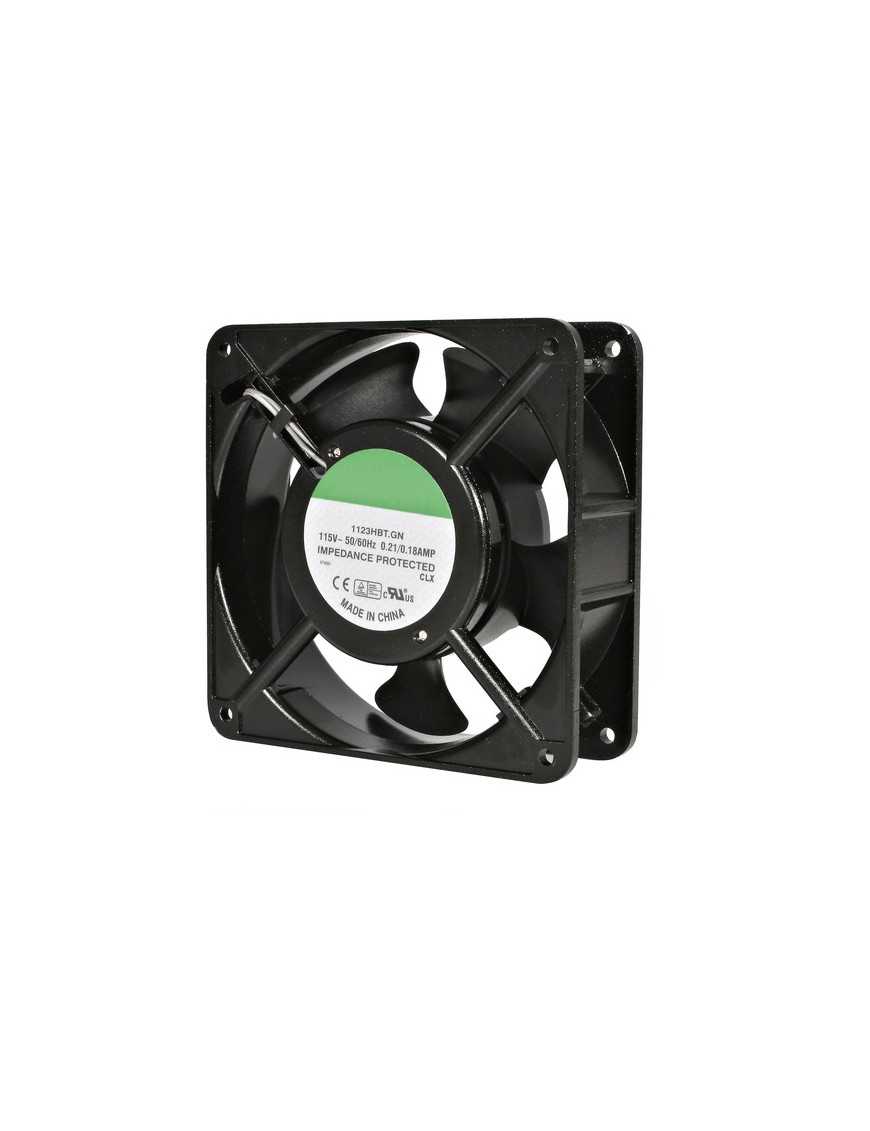 StarTech.com 120mm Axial Rack Muffin Fan for Server Cabinet - 115V - AC Cooling - Low Noise & Quiet PC Computer Case Fan (ACFANK