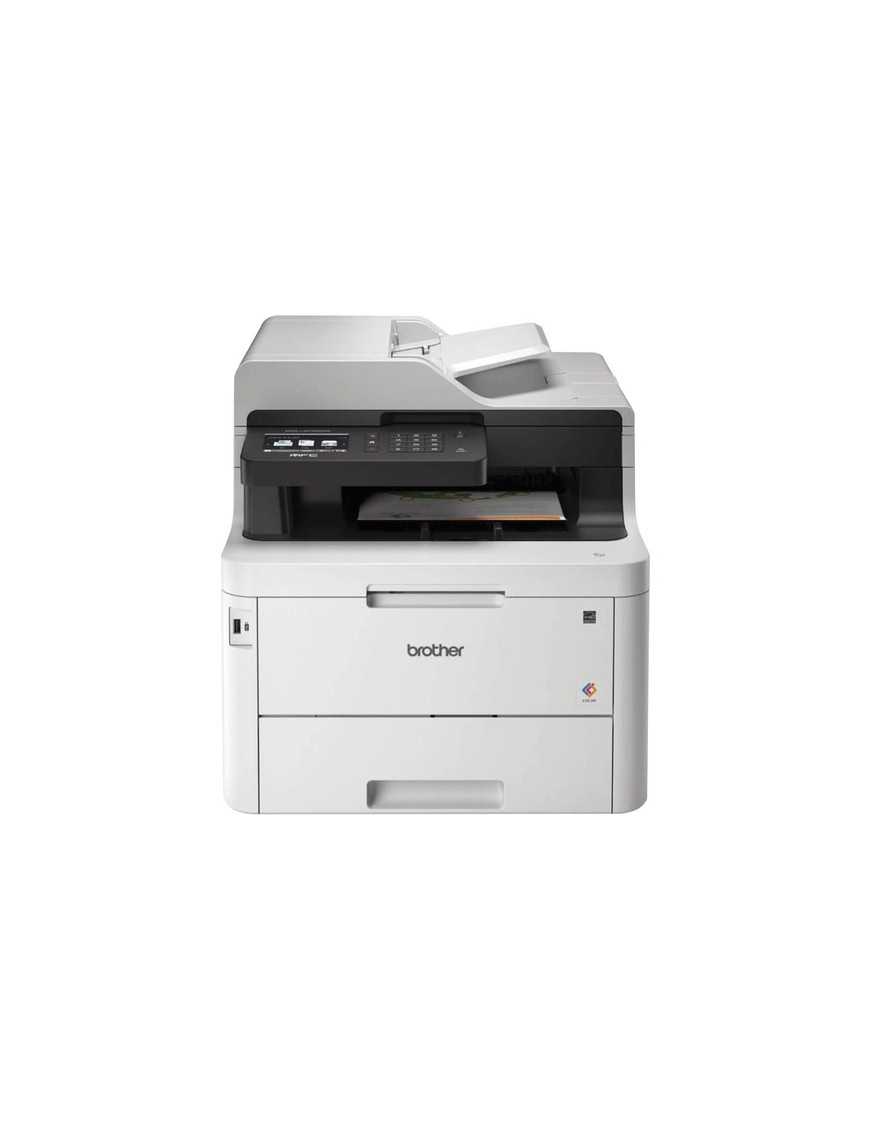 Brother MFC-L3770CDW Compact Digital Color All-in-One Printer-Laser Quality Results with 3.7" Color Touchscreen-Duplex Printing 