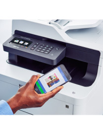 Brother MFC-L3770CDW Compact Digital Color All-in-One Printer-Laser Quality Results with 3.7" Color Touchscreen-Duplex Printing 