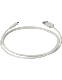 AddOn 1m Apple Computer Compatible USB 2.0 (A) Male to Lightning Male White Cable - 3.3 ft Lightning/USB Data Transfer Cable for