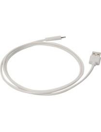 AddOn 1m Apple Computer Compatible USB 2.0 (A) Male to Lightning Male White Cable - 3.3 ft Lightning/USB Data Transfer Cable for