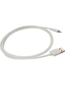 AddOn 1m Apple Computer Compatible USB 2.0 (A) Male to Lightning Male White Cable - 3.3 ft Lightning/USB Data Transfer Cable for