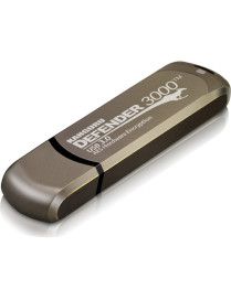 Kanguru Solutions Kanguru Defender3000 FIPS 140-2 Level 3, SuperSpeed USB 3.0 Secure Flash Drive, 32G - 32 GB - USB 3.0 - 256-bi