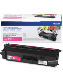 Brother TN331M Original Toner Cartridge - Laser - 1500 Pages - Magenta - 1 Each