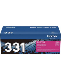 Brother TN331M Original Toner Cartridge - Laser - 1500 Pages - Magenta - 1 Each