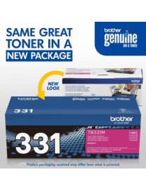 Brother TN331M Original Toner Cartridge - Laser - 1500 Pages - Magenta - 1 Each