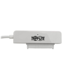 Tripp Lite U338-06N-SATA-W USB 3.0 SuperSpeed to SATA III Adapter Cable, White - SATA/USB Data Transfer Cable for Hard Drive, So