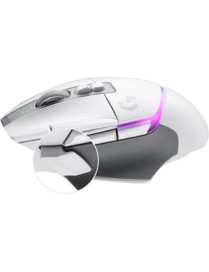 Logitech G502 X PLUS LIGHTSPEED Wireless Gaming Mouse - Optical - Wireless - Rechargeable - White - 1 Pack - USB Type C - Scroll