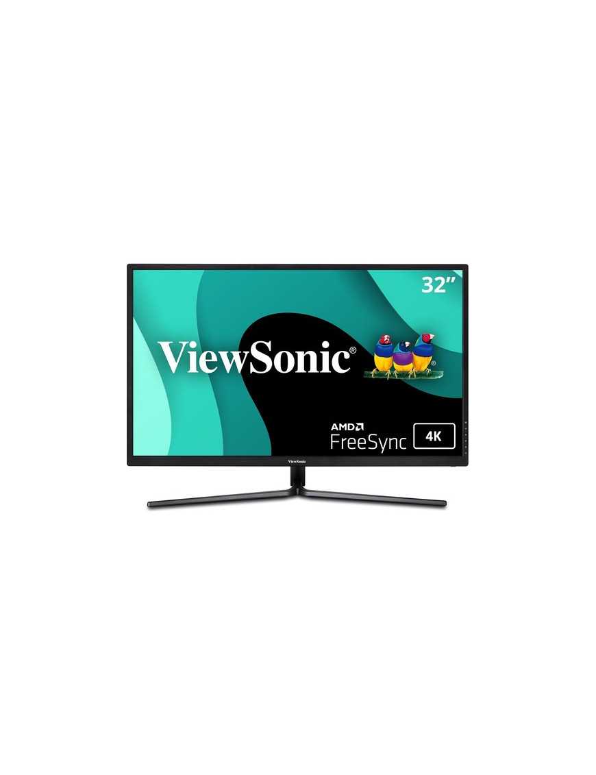 Viewsonic 32" Display, MVA Panel, 3840 x 2160 Resolution - 32" (812.80 mm) Class - Vertical Alignment (VA) - 3840 x 2160 - 1.07 