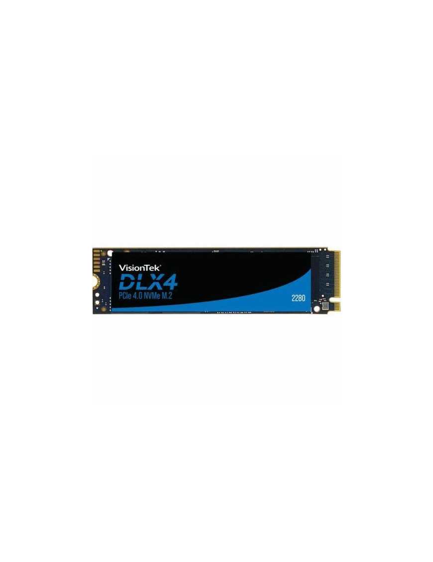 VisionTek DLX4 512 GB Solid State Drive - M.2 2280 Internal - PCI Express NVMe (PCI Express NVMe 4.0 x4) - Desktop PC Device Sup