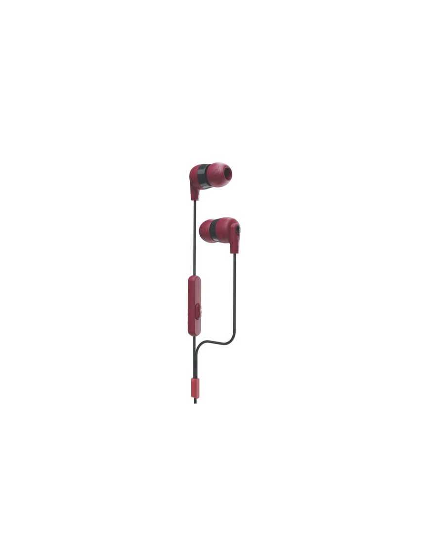 Skullcandy Ink'd+ Earbuds with Microphone - Stereo - Mini-phone (3.5mm) - Wired - 16 Ohm - 20 Hz - 20 kHz - Earbud - Binaural - 