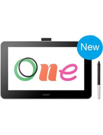 Wacom One Pen Display - Graphics Tablet - 13.3" - 11.60" (294.64 mm) x 6.50" (165.10 mm) Cable - 4096 Pressure Level - Pen - HDM