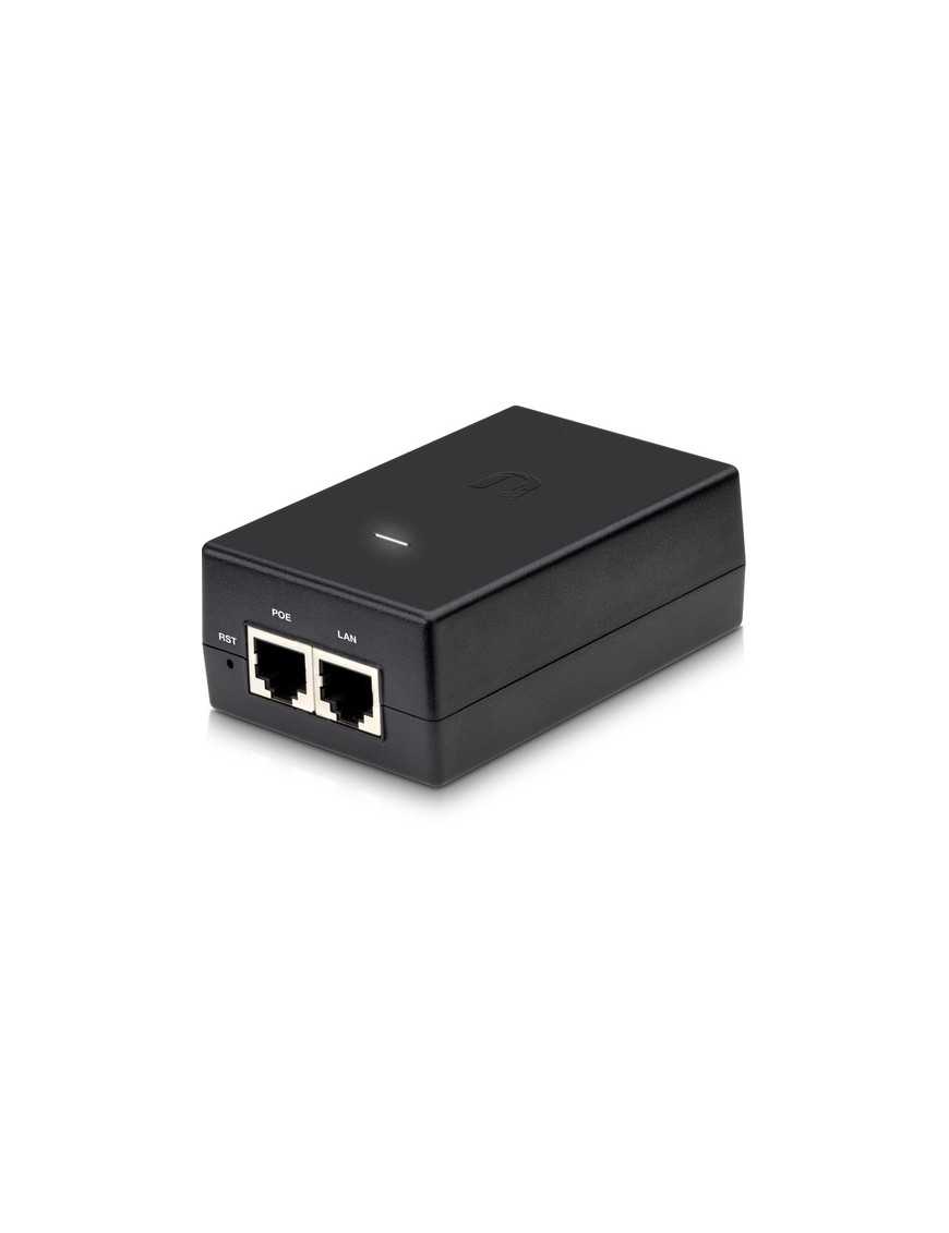 Ubiquiti POE-24-24W PoE Injector - 120 V AC, 230 V AC Input - 24 V DC, 1 A Output - 24 W