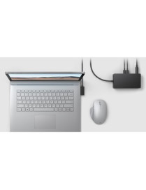 Microsoft Surface Dock 2 - for Notebook/Desktop PC/Smartphone/Monitor/Keyboard/Mouse - 199 W - 6 x USB Ports - USB Type-C - Netw