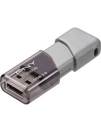 PNY 256GB Turbo 3.0 USB 3.0 (3.1 Gen 1) Type A Flash Drive - 256 GB - USB 3.0 (3.1 Gen 1) - 185 MB/s Read Speed - 135 MB/s Write