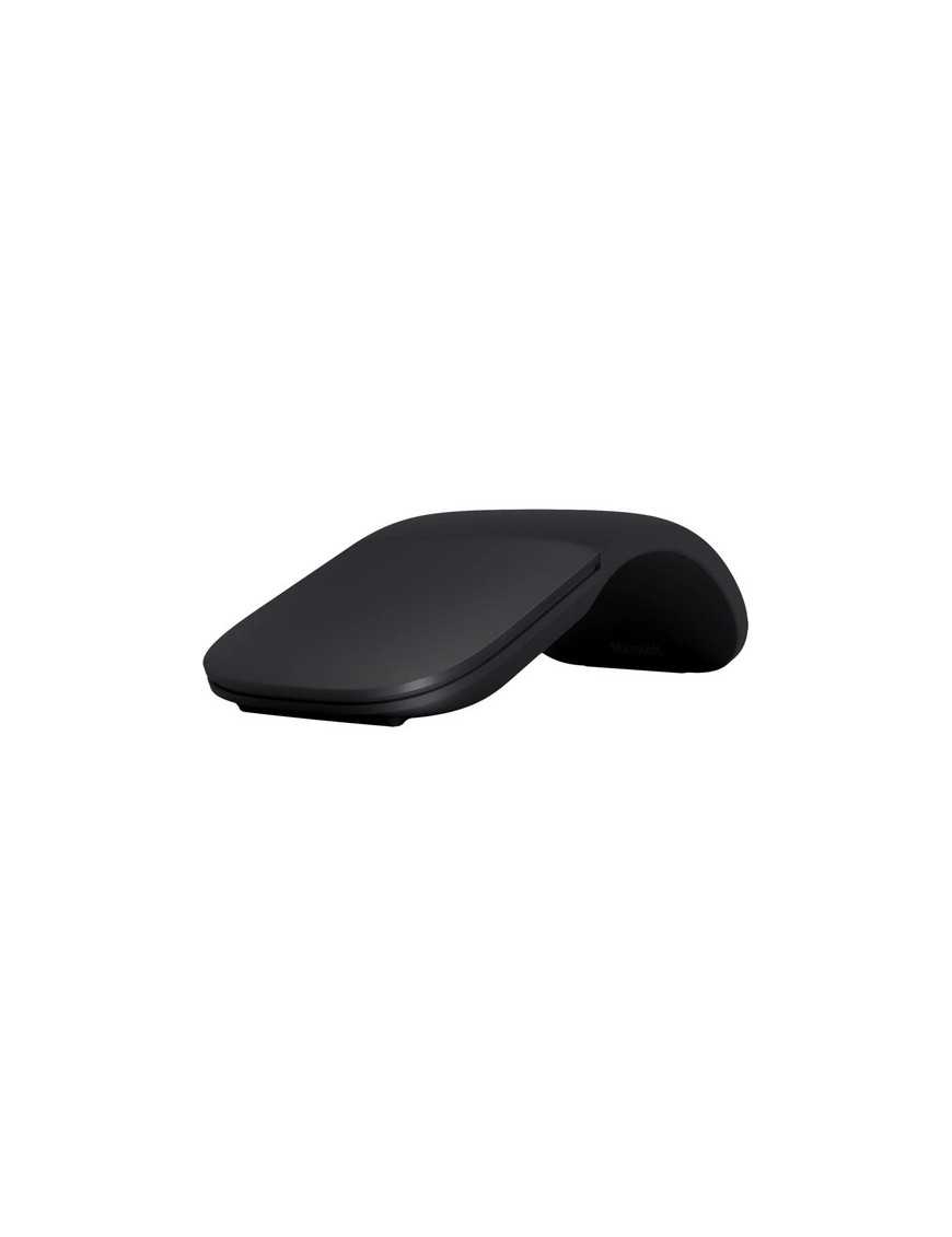 Microsoft Surface Microsoft Arc Mouse (Black) - BlueTrack - Wireless - Bluetooth - 2.40 GHz - Black - 1000 dpi - Scroll Plane - 