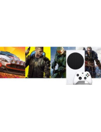 Microsoft Xbox Series S Gaming Console - Game Pad Supported - Wireless - White - AMD Custom RDNA 2 - 1440p - Linear PCM, Dolby D