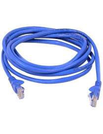 Belkin Cat. 5E Patch Cable - RJ-45 Male - RJ-45 Male - 2.13m - Blue