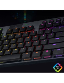 Logitech G915 TKL Tenkeyless Lightspeed Wireless RGB Mechanical Gaming Keyboard - Wireless Connectivity - Bluetooth/Wi-Fi - 2.40