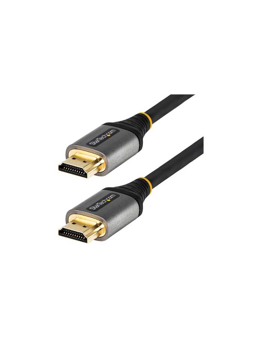 StarTech.com 16ft/5m HDMI 2.1 Cable, Certified Ultra High Speed HDMI Cable 48Gbps, 8K 60Hz/4K 120Hz HDR10+, 8K HDMI Cable, Monit