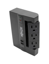 Tripp Lite Protect It! SWIVEL6USB 6-Outlet Surge Suppressor/Protector - 6 x NEMA 5-15R, 2 x USB - 1200 J - 120 V AC Input