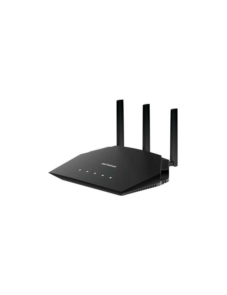 Netgear RAX10 Wi-Fi 6 IEEE 802.11ax Ethernet Wireless Router - Dual Band - 2.40 GHz ISM Band - 5 GHz UNII Band - 225 MB/s Wirele