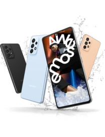 Samsung Galaxy A53 5G SM-A536W 128 GB Smartphone - 6.5" Super AMOLED Full HD Plus 1080 x 2400 - Octa-core (2.40 GHz 2 GHz - Andr