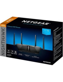 Netgear Nighthawk AX5 RAX43 Wi-Fi 6 IEEE 802.11ax Ethernet Wireless Router - Dual Band - 2.40 GHz ISM Band - 5 GHz UNII Band - 4