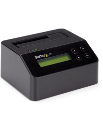 StarTech.com Hard Drive Eraser and Docking Station Standalone - 4Kn Support - TAA - 2.5 / 3.5 SATA SSD/HDD Dock & Wiper - Standa