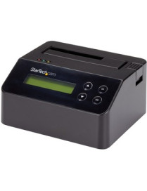 StarTech.com Hard Drive Eraser and Docking Station Standalone - 4Kn Support - TAA - 2.5 / 3.5 SATA SSD/HDD Dock & Wiper - Standa