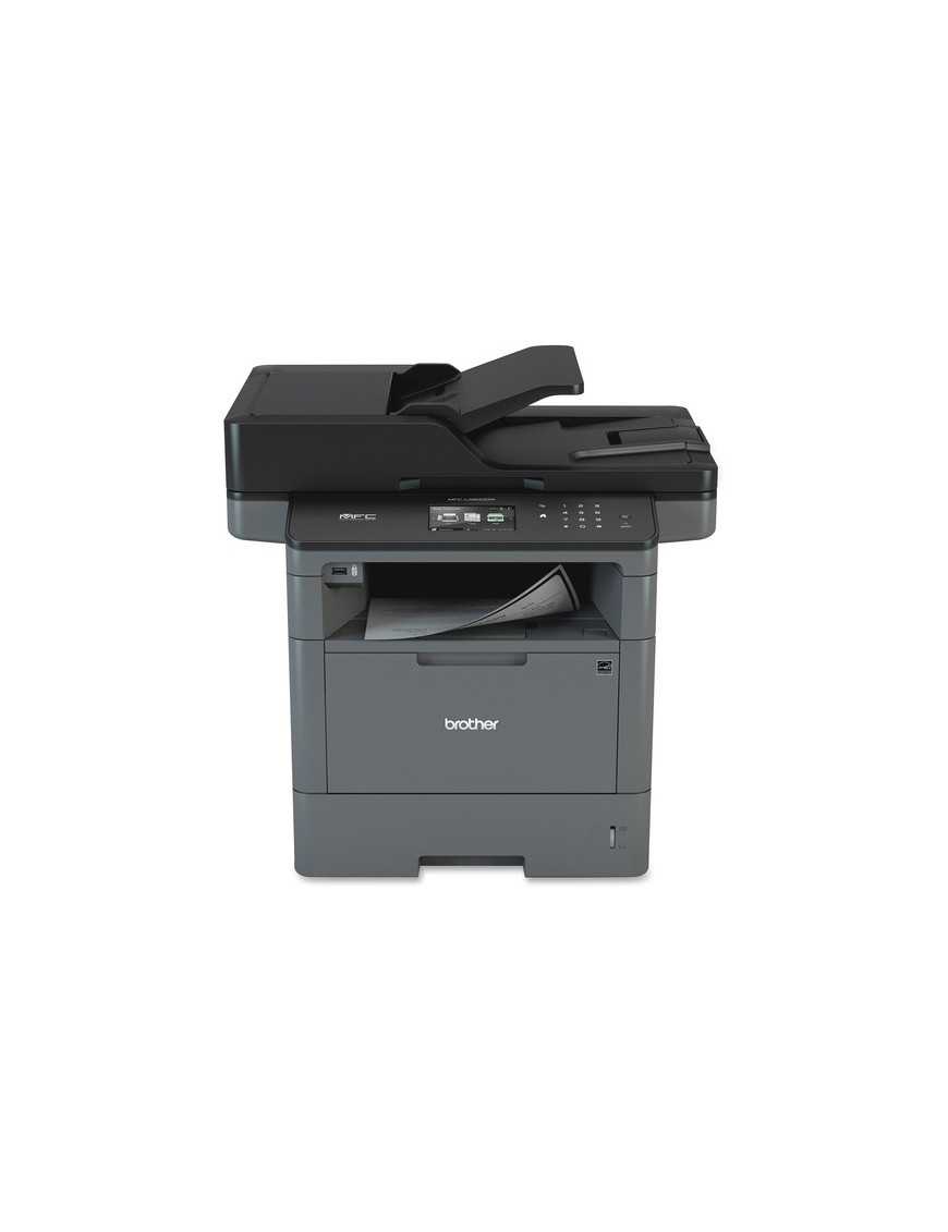 Brother MFC-L5800DW Wireless Laser Multifunction Printer - Monochrome - Copier/Fax/Printer/Scanner - 42 ppm Mono Print - 1200 x 