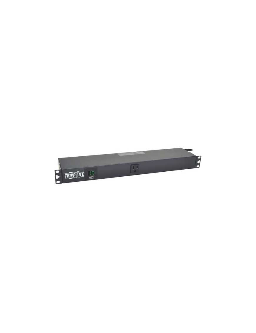 Tripp Lite PDUMH15-RA Metered Rackmount PDU - NEMA 5-15P - 13 x NEMA 5-15R - 120 V AC - 1.50 kW - 0U/1U/2U - Horizontal/Vertical