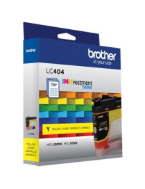 Brother INKvestment LC404Y Original Standard Yield Inkjet Ink Cartridge - Single Pack - Yellow - 1 Each - 750 Pages