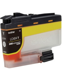 Brother INKvestment LC404Y Original Standard Yield Inkjet Ink Cartridge - Single Pack - Yellow - 1 Each - 750 Pages