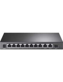 Tp Link TP-Link 8-Port 10/100Mbps + 3-Port Gigabit Desktop Switch with 8-Port PoE+ - 10 Ports - Fast Ethernet, Gigabit Ethernet 